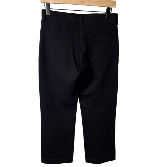 Betabrand Straight Leg 7 Pocket Dress Pants Yoga Pants Black Size Medium Petite - Picture 5 of 8